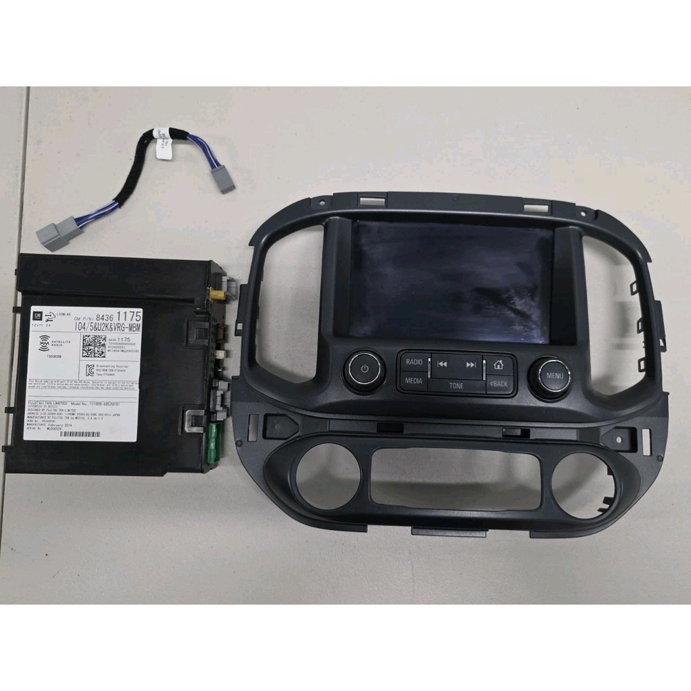 2015-2022 Chevy Colorado Audio Equipment Radio Control Panel With Display Screen